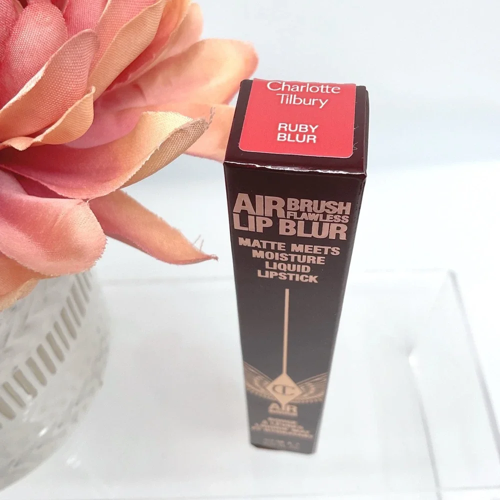 Charlotte Tilbury Air Brush Flawless Lip Blur Ruby Blur .22 oz.‎ New